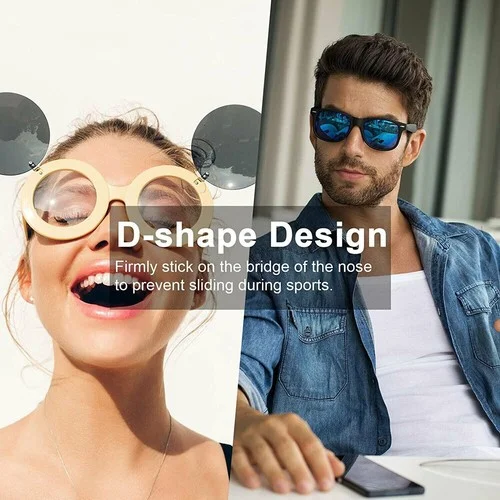 10 Pairs Eyeglasses Nose Pads Glasses Adhesive Silicone Anti-Slip Nosepads US 2