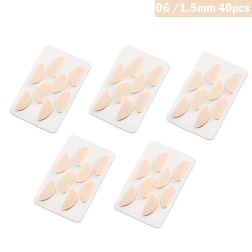 40Pcs Soft Foam Nose Pads Self Adhesive Eyeglass EVA Nose Pads Anti-Slip Glasses No Makeup Nose Pads Eyeglasses Nosepads 2